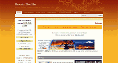 Desktop Screenshot of phxbluefin.com
